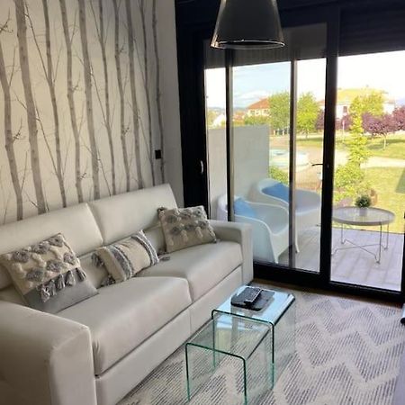 Precioso Apartamento Con Terraza Y Piscina En Portonovo-Sanxenxo ภายนอก รูปภาพ