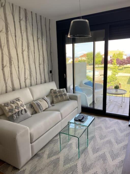 Precioso Apartamento Con Terraza Y Piscina En Portonovo-Sanxenxo ภายนอก รูปภาพ