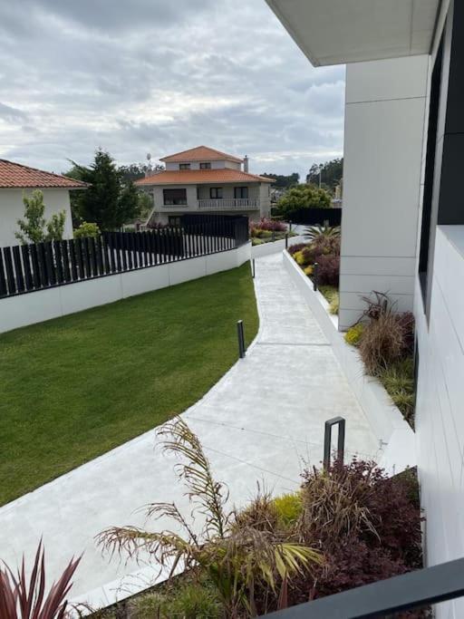 Precioso Apartamento Con Terraza Y Piscina En Portonovo-Sanxenxo ภายนอก รูปภาพ