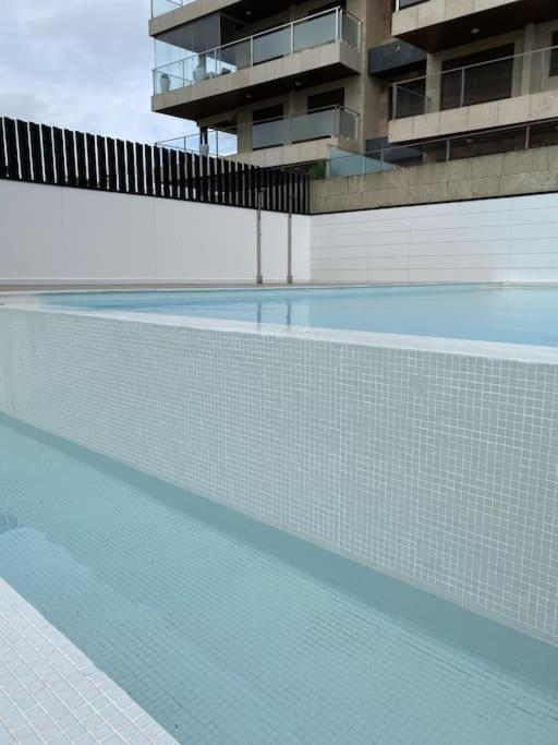 Precioso Apartamento Con Terraza Y Piscina En Portonovo-Sanxenxo ภายนอก รูปภาพ