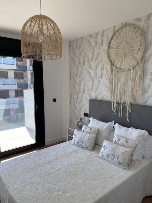 Precioso Apartamento Con Terraza Y Piscina En Portonovo-Sanxenxo ภายนอก รูปภาพ
