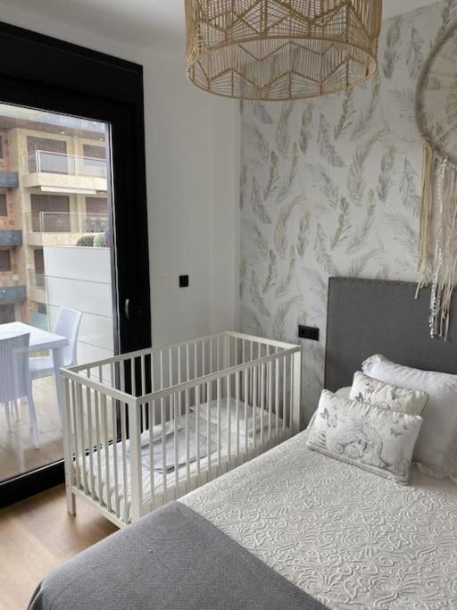 Precioso Apartamento Con Terraza Y Piscina En Portonovo-Sanxenxo ภายนอก รูปภาพ