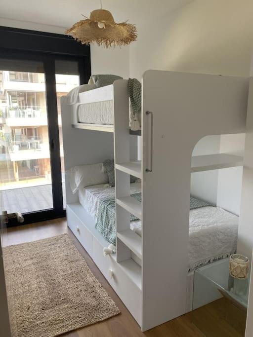 Precioso Apartamento Con Terraza Y Piscina En Portonovo-Sanxenxo ภายนอก รูปภาพ